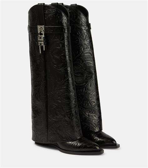 givenchy mens cowboy ankle boots|shark boots pick up today.